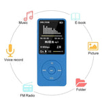 Lettore MP3 MP4 portatile con radio FM e schermo LCD 1,8"