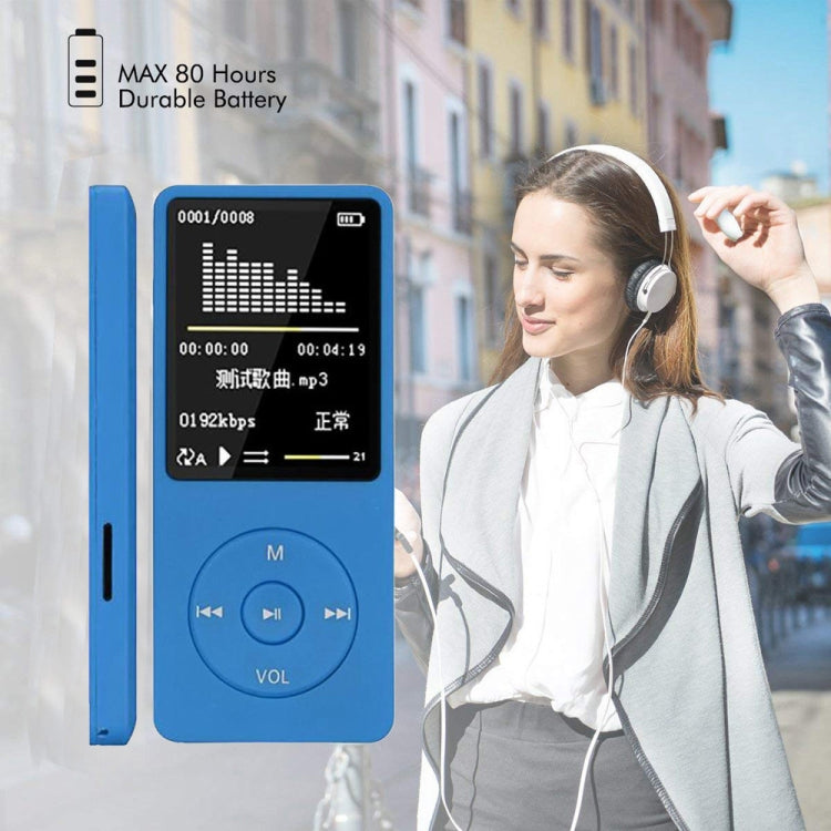 Lettore MP3 MP4 portatile con radio FM e schermo LCD 1,8"