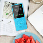 Lettore MP3 MP4 portatile con radio FM e schermo LCD 1,8"