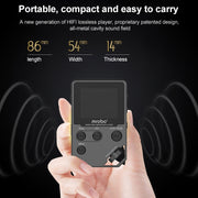 Lettore MP3 HIFI 1,8" metallo 8GB con radio FM