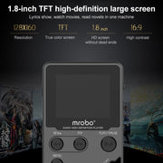 Lettore MP3 HIFI 1,8" metallo 8GB con radio FM