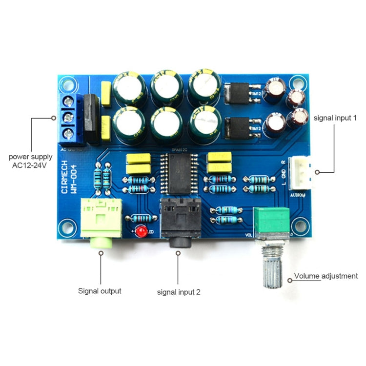 TPA6120 Scheda amplificatore HIFI TPA6120A2 Scheda amplificatore per cuffie di grado entusiasta Scheda rumore zero