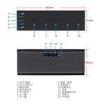 Altoparlante Bluetooth portatile impermeabile stereo
