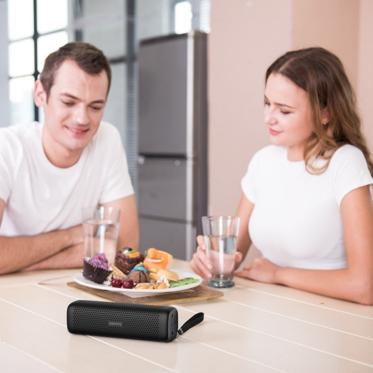Meidong MD-6110 Altoparlante portatile senza fili Bluetooth Stereo 15W TF Subwoofer musicale Altoparlanti in metallo per esterni