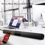 Soundbar Bluetooth 20W con Subwoofer Wireless