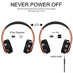 Auricolari Bluetooth Tourya B7 pieghevoli con microfono