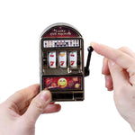 Mini Slot Machine Giocattolo Girevole Antistress Bambini Party Jackpot Scherzi Divertenti Gioca Giocattolo, Colore Casuale, Mini Slot Machine Toy