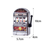 Mini Slot Machine Giocattolo Girevole Antistress Bambini Party Jackpot Scherzi Divertenti Gioca Giocattolo, Colore Casuale, Mini Slot Machine Toy