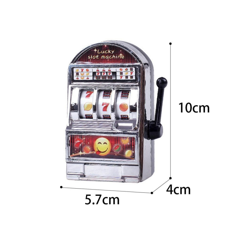 Mini Slot Machine Giocattolo Girevole Antistress Bambini Party Jackpot Scherzi Divertenti Gioca Giocattolo, Colore Casuale, Mini Slot Machine Toy