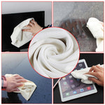 Asciugamani per la pulizia dell'auto in pelle di camoscio naturale, panno per asciugare, Washing Cloth