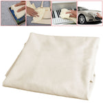 Asciugamani per la pulizia dell'auto in pelle di camoscio naturale, panno per asciugare, Washing Cloth