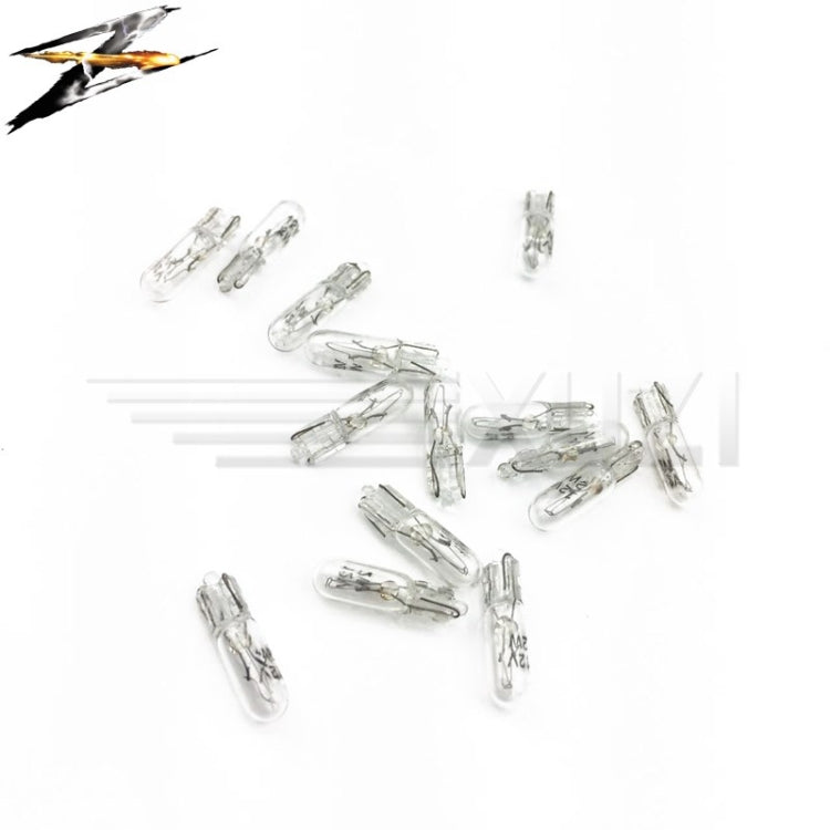 Lampada sostitutiva per misuratore di luce per misuratore di strumenti per auto T5 da 10 pezzi, lampade ambrate da 1,2 W, 12 V, T5