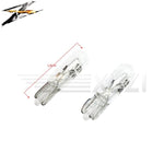 Lampada sostitutiva per misuratore di luce per misuratore di strumenti per auto T5 da 10 pezzi, lampade ambrate da 1,2 W, 12 V, T5