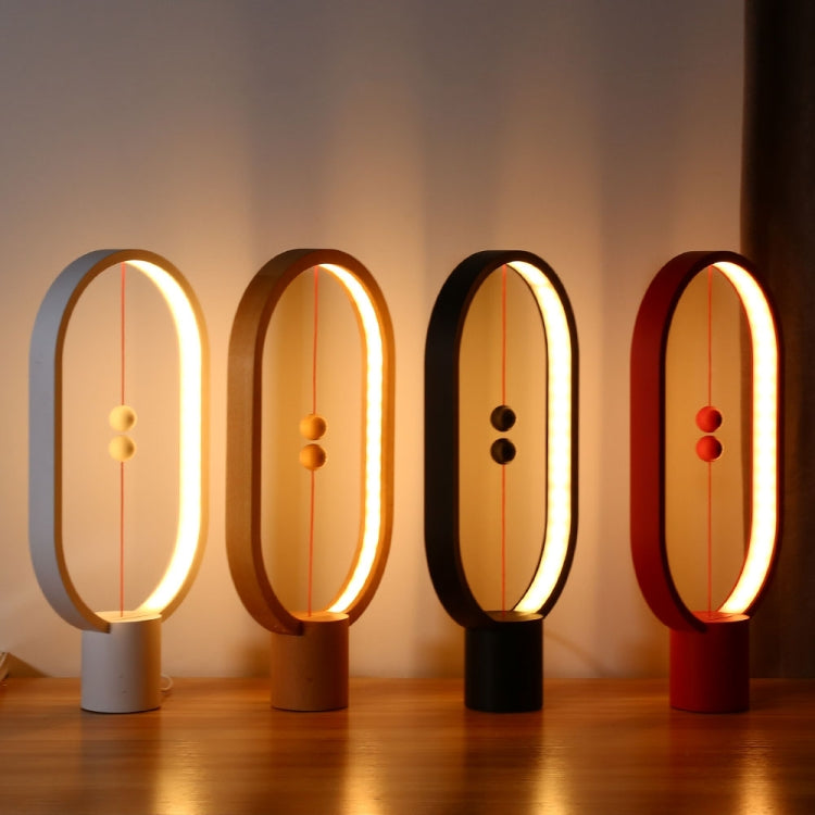 Allocacoc Heng Balance Lampada Luce notturna a LED Alimentata tramite USB Lampada da tavolo da ufficio per camera da letto Lampada da notte per decorazioni per la casa Illuminazione per interni