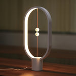 Allocacoc Heng Balance Lampada Luce notturna a LED Alimentata tramite USB Lampada da tavolo da ufficio per camera da letto Lampada da notte per decorazioni per la casa Illuminazione per interni