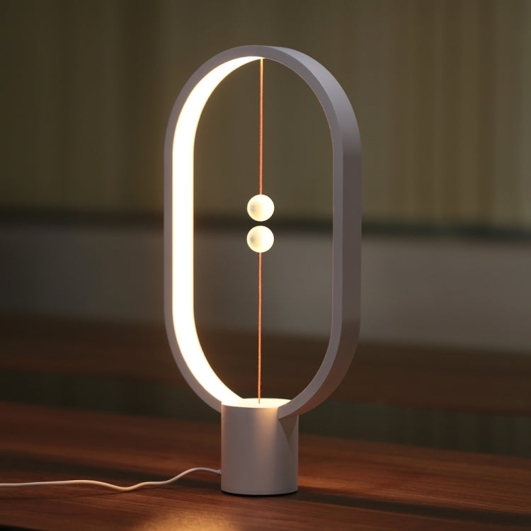 Allocacoc Heng Balance Lampada Luce notturna a LED Alimentata tramite USB Lampada da tavolo da ufficio per camera da letto Lampada da notte per decorazioni per la casa Illuminazione per interni