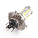 H4 High Bright Dual Beam Hi/Lo 5630 33-LED SMD Car LED Fendinebbia Auto Styling Lampada di guida Lampadine bianche pure, H4