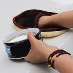 Guanti per lavaggio auto in lana morbida per styling auto Spazzola per pulizia Prodotti per la cura della rondella per moto, Brown, Washing Gloves