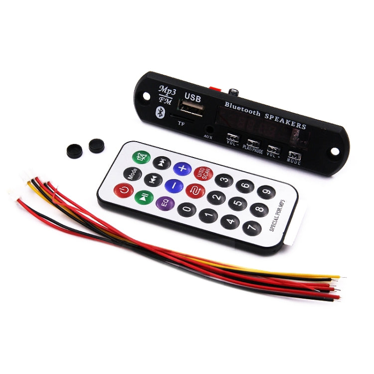 Più nuovo Arrivo 1 pz Senza Fili Bluetooth 12 V MP3 WMA Scheda di Decodifica Modulo Audio USB TF Radio Per accessori Auto, WMA Decoder Board