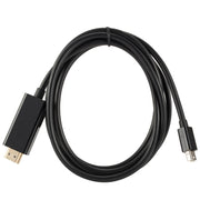 Cavo adattatore DisplayPort DP a HDMI 1080P HD Cavo Display Port da 1,8 M a HDMI Cavo connettore video 1080P per PC Notebook, Mini DP to HDMI