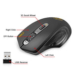 Mouse ottico per computer con ricevitore USB 3.0 regolabile iMICE da 2,4 GHz 2000 DPI, TBD003784801A, TBD003784801B, TBD003784801C, TBD003784801D, TBD003784801E, TBD003784801F, TBD003784801G, TBD003784801H