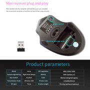 Mouse ottico per computer con ricevitore USB 3.0 regolabile iMICE da 2,4 GHz 2000 DPI, TBD003784801A, TBD003784801B, TBD003784801C, TBD003784801D, TBD003784801E, TBD003784801F, TBD003784801G, TBD003784801H