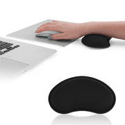 Tappetino per mouse in cotone memory con poggiapolsi 3D confortevole in gel di silice