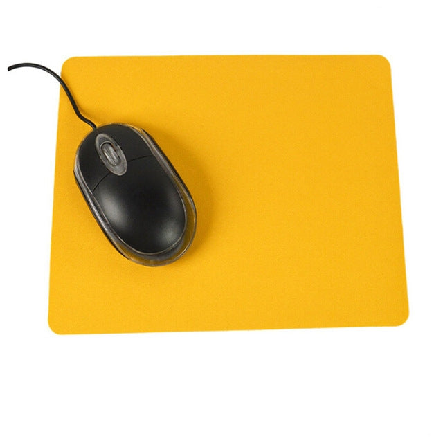 Tappetino per mouse antiscivolo con poggiapolsi antiscivolo per computer da ufficio in tinta unita da 10 pezzi