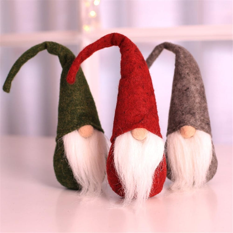 Decorazione natalizia fai-da-te Mini bambola giocattolo di Babbo Natale