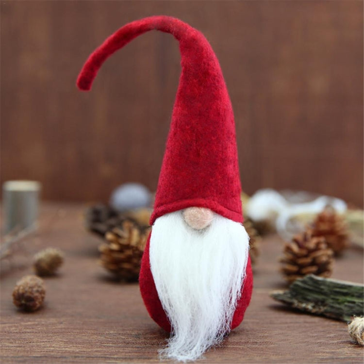 Decorazione natalizia fai-da-te Mini bambola giocattolo di Babbo Natale