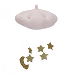 Decorazione per feste mobili da soffitto per cameretta dei bambini Nuvole Luna Stelle Decorazioni da appendere Decorazione per la camera dei bambini per la biancheria da letto del bambino