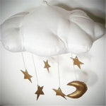 Decorazione per feste mobili da soffitto per cameretta dei bambini Nuvole Luna Stelle Decorazioni da appendere Decorazione per la camera dei bambini per la biancheria da letto del bambino