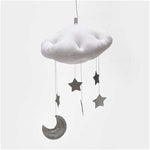 Decorazione per feste mobili da soffitto per cameretta dei bambini Nuvole Luna Stelle Decorazioni da appendere Decorazione per la camera dei bambini per la biancheria da letto del bambino