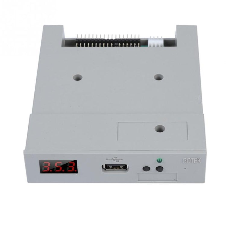 SFR1M44-U100 Emulatore unità floppy USB SSD da 3,5 pollici 1,44 MB Plug and Play, SFR1M44-U100K(Gray)