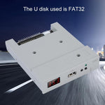 SFR1M44-U100 Emulatore unità floppy USB SSD da 3,5 pollici 1,44 MB Plug and Play, SFR1M44-U100K(Gray)
