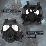 Maschera antigas M04 da utilizzare per competizione tattica maschera antigas fittizia maschera cosplay Wargame