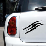 Adesivo riflettente per auto Mostro Scratch Stripe Segni di artigli Decorazione faro auto per auto Decalcomania in vinile Adesivi per auto, Dimensioni: 40X12 cm