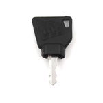 10pc JCB 3CX Parti Digger Plant Chiavi Attrezzatura Accensione Chiave in acciaio inossidabile per interruttore di avviamento Nero, Digger Plant Key