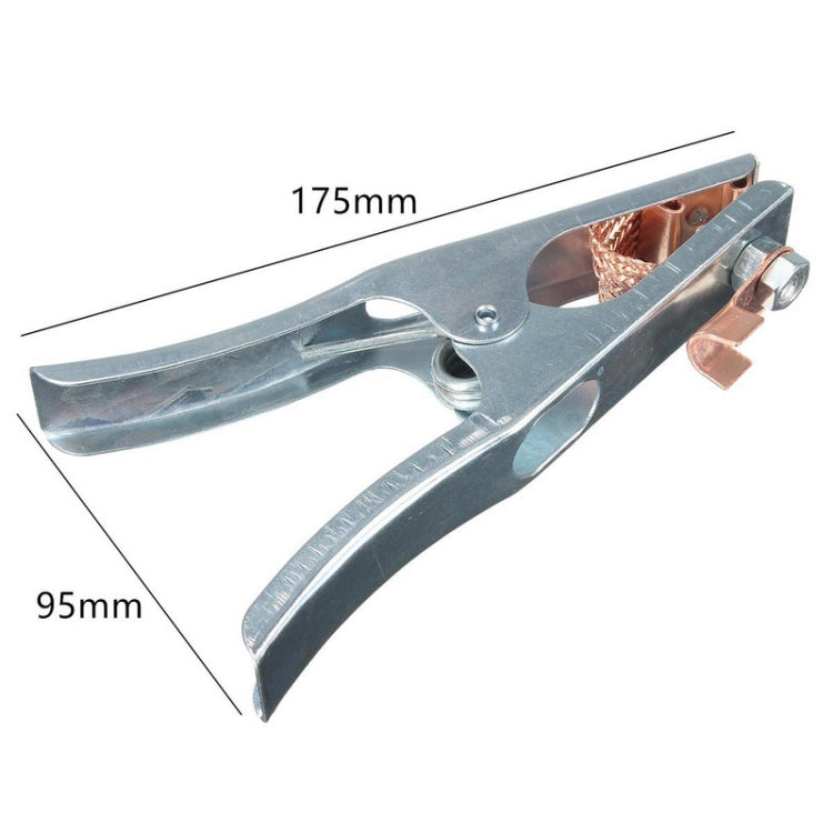 Morsetto per cavo di terra da 300Amp Morsetto per clip per cavo di terra da 175 mm Saldatore manuale per saldatrice Portaelettrodi per uso professionale, Ground Cable Clip