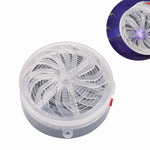 Repellente per zanzare ad energia solare per la casa, insetti, parassiti, lampada a luce UV, per esterni, interni, insetti, zapper, repellente per zanzare, Zapper Repellent
