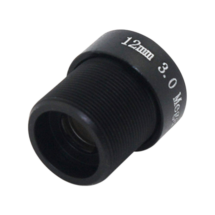 Obiettivo CCTV 3MP 12mm M12 F2.0 per telecamere HD