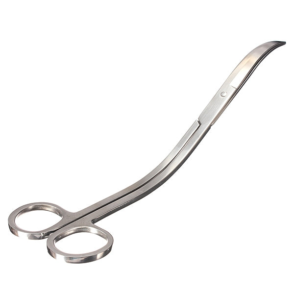 Strumento per erba acquatica Forbici a forma di onda in acciaio inossidabile per acquario Pinzette allungate, Wave Shaped Scissors