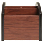 Portapenne in legno con 4 scomparti, Pen Holder