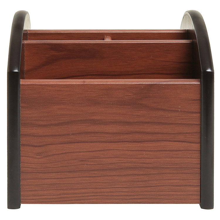 Portapenne in legno con 4 scomparti, Pen Holder