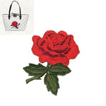 10 adesivi per ricamo serie Rose, adesivi per toppe Cheongsam per abiti fai-da-te