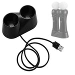 Caricabatterie doppio per controller PS4 VR USB