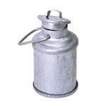 3 pezzi 1:12 casa delle bambole giocattolo antico mini brocca per il latte con tappo di bottiglia, Milk Jug