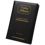 Libro porta album con copertina russa in pelle PU da 150 monete