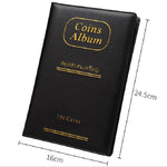 Libro porta album con copertina russa in pelle PU da 150 monete