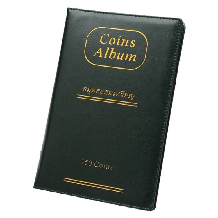 Libro porta album con copertina russa in pelle PU da 150 monete